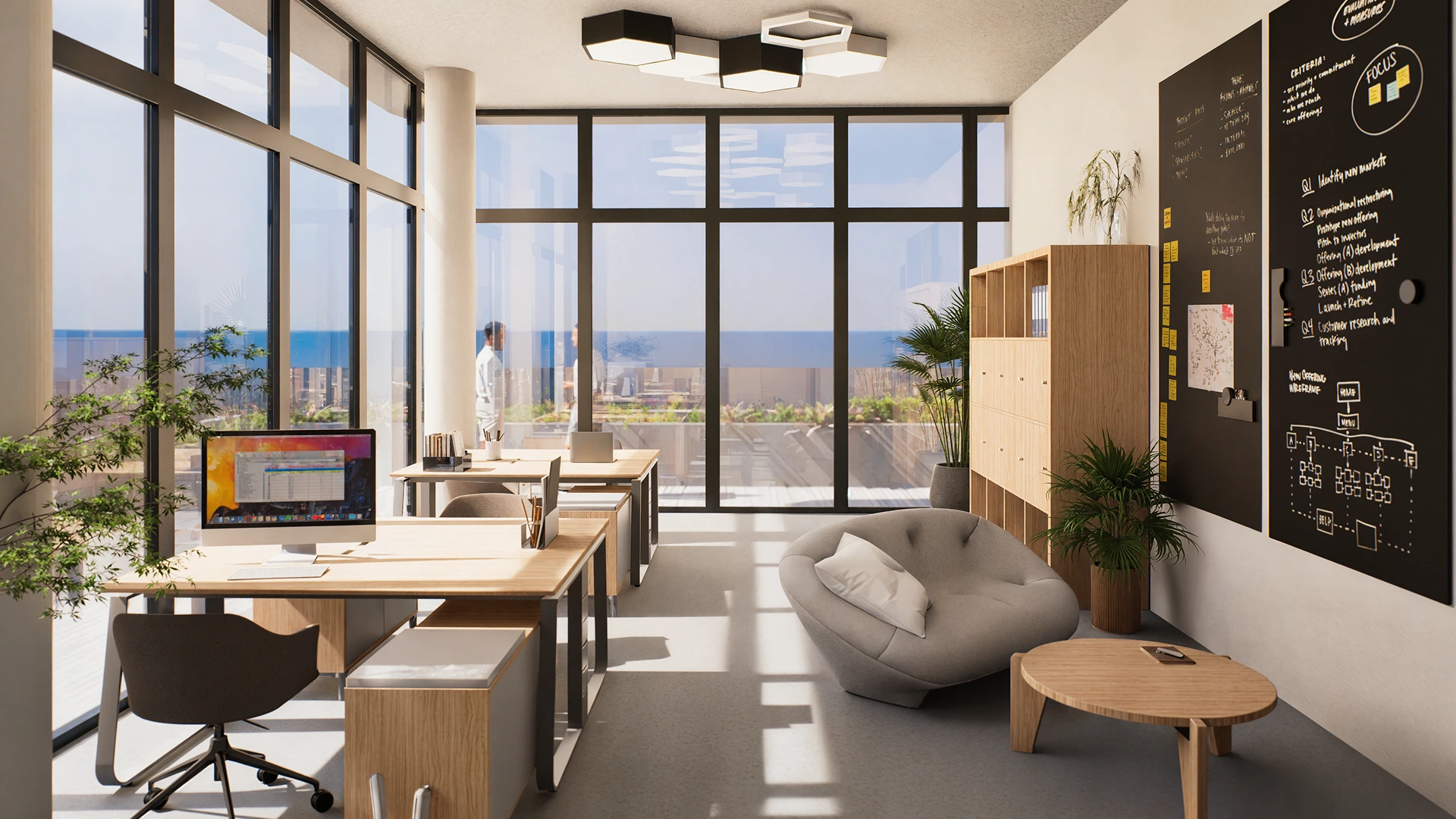Espacio de coworking Domani Vista